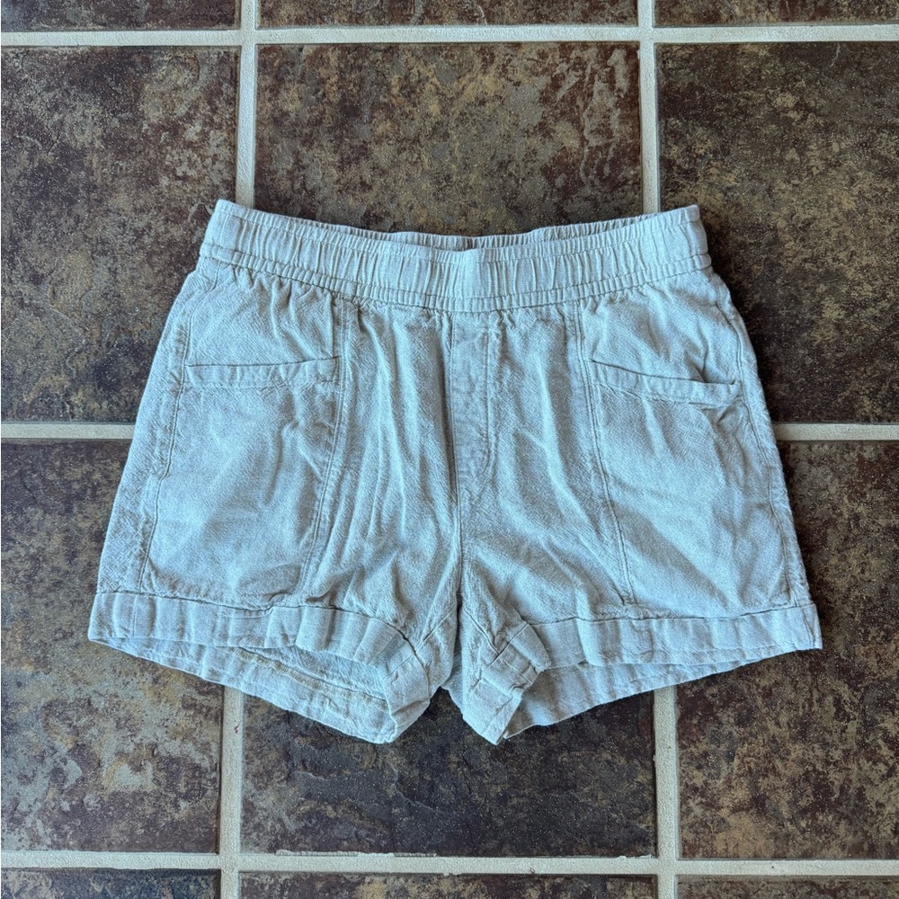 Old Navy Linen Blend Small Shorts Women
